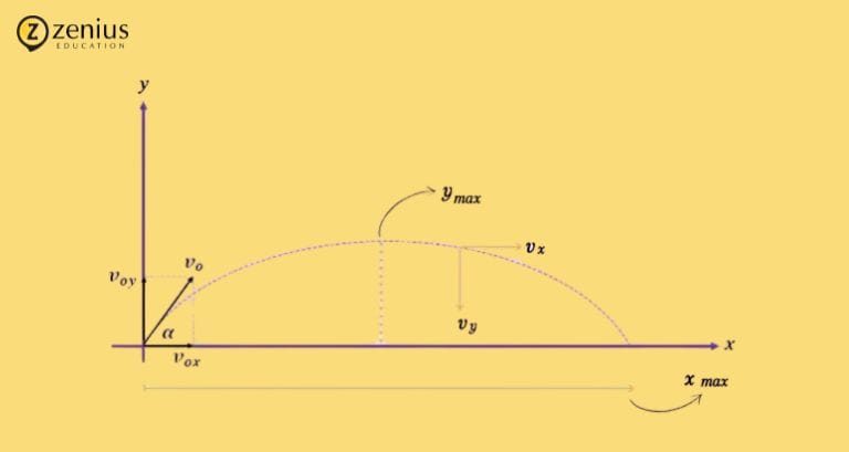 Benda yang bergerak parabola akan memiliki berbagai besaran vektor Zenius Education
