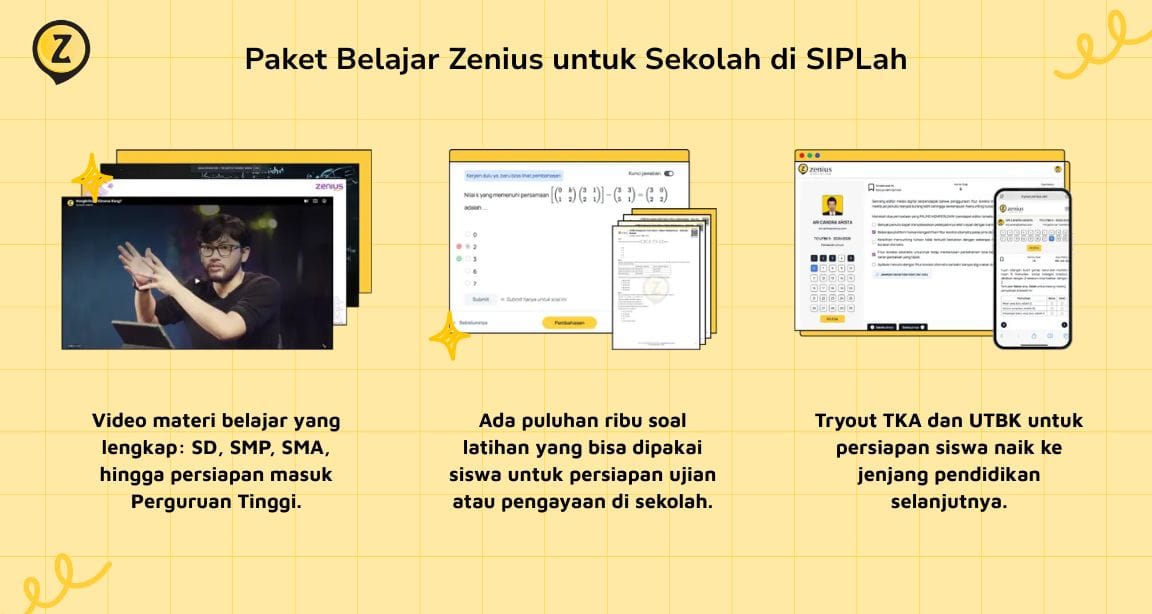 paket belajar zenius untuk sekolah di siplah