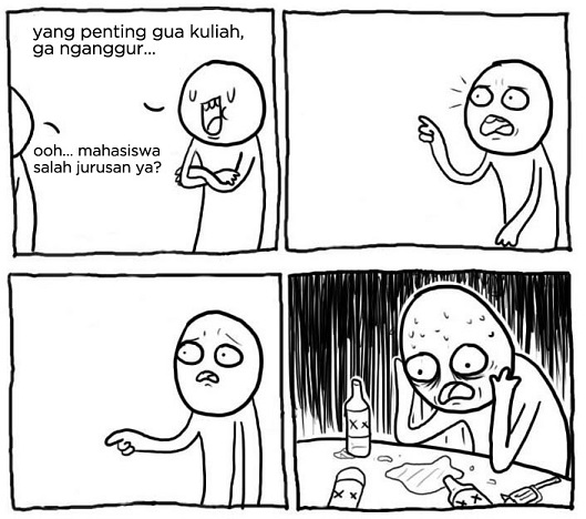 salah jurusan