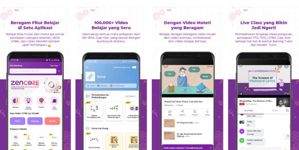 Zenius Mobile Belajar Online Lebih Seru Dengan Update Aplikasi Zenius Terbaru