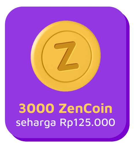 paket 3000 zencoin